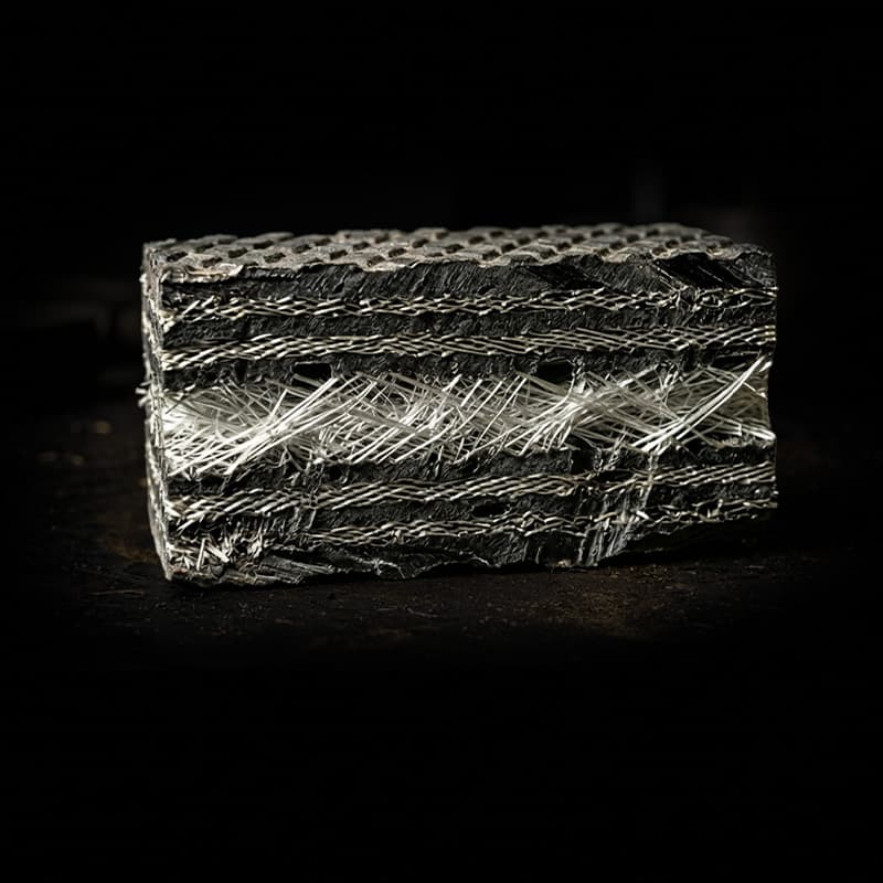 GRP Composite Material cross-section